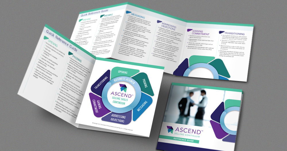 Ascend Brochure Reference Guide Design