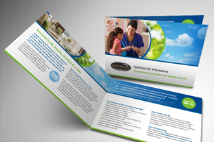 Brochure & Poster For Technology Company Th