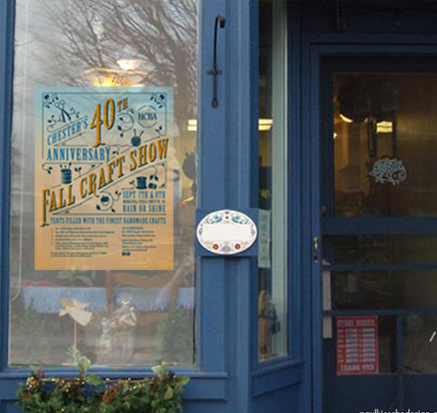 chester new jersey festival poster designer