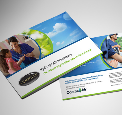 brochure design for technology environmental company