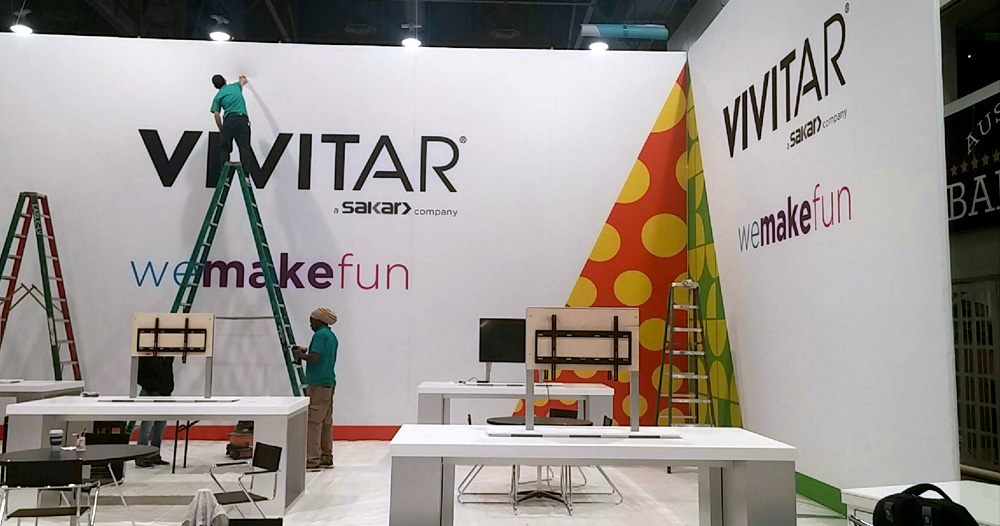 vivitar exhibit booth design