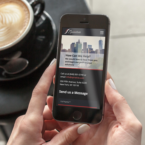 iphone responsive website design