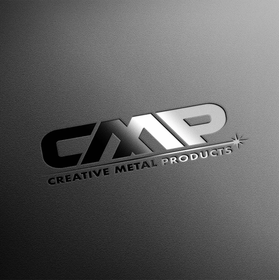 Creative Metal Products Logo Design Square 2 Metal