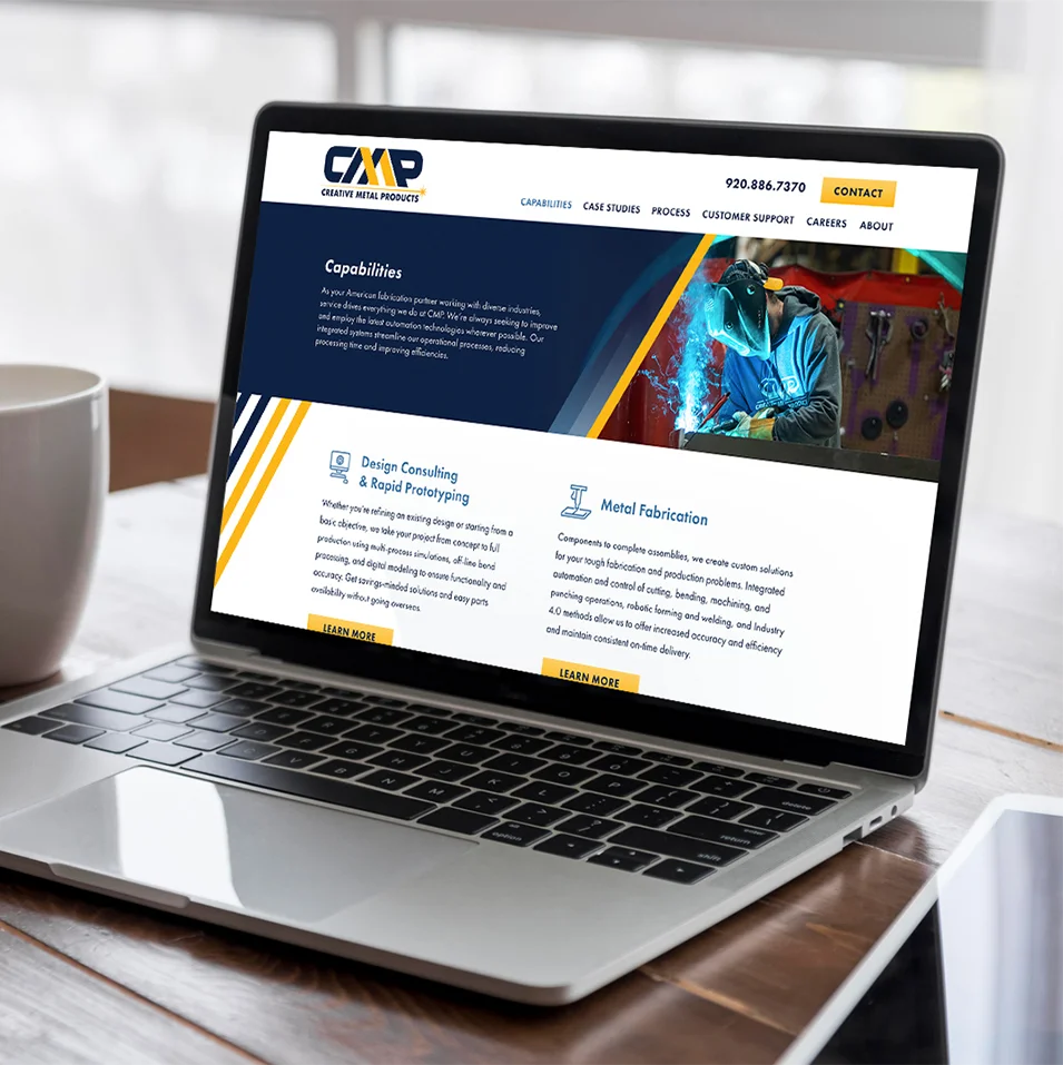 Cmp Website Mockup Laptop Site