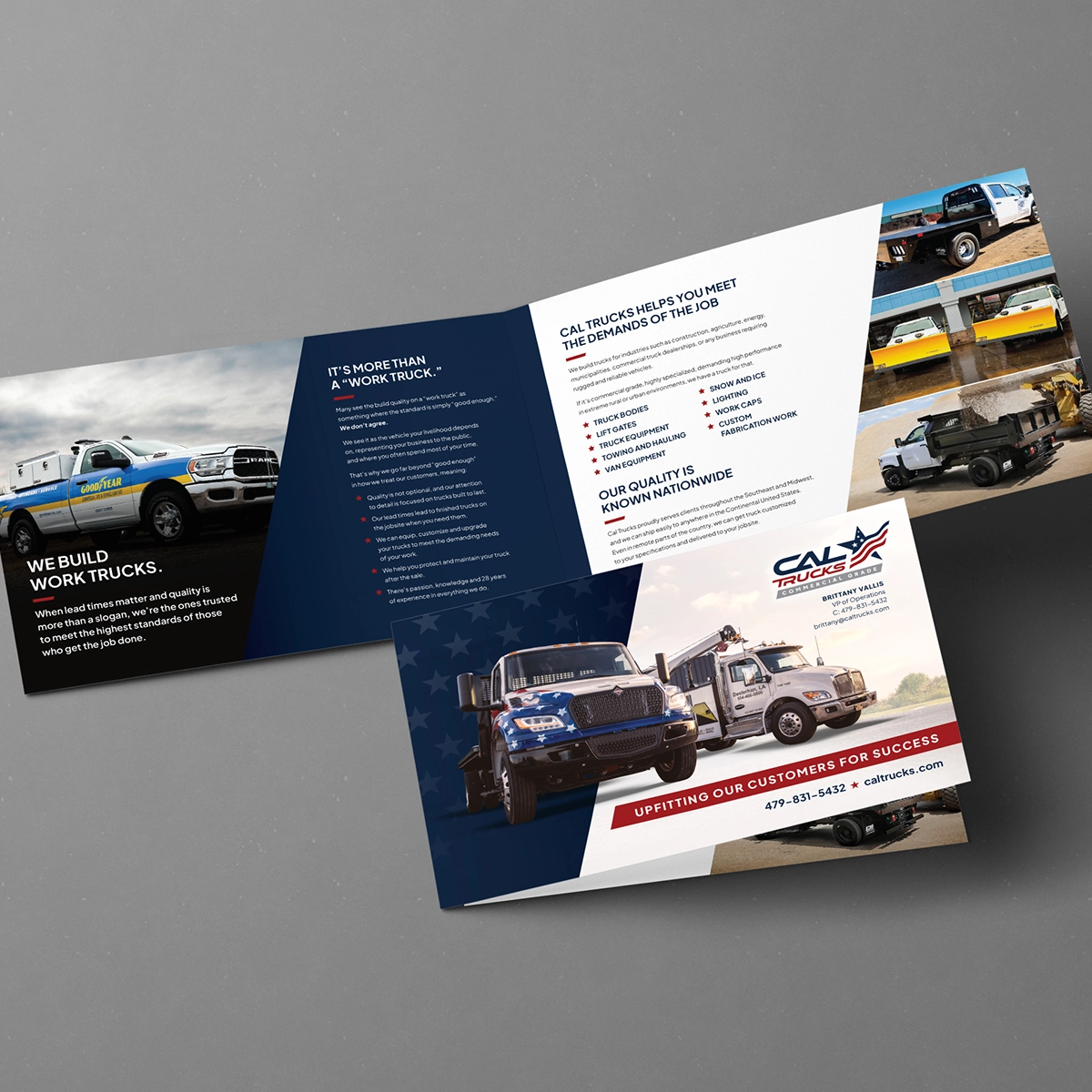 Caltrucks Brochure Design 1