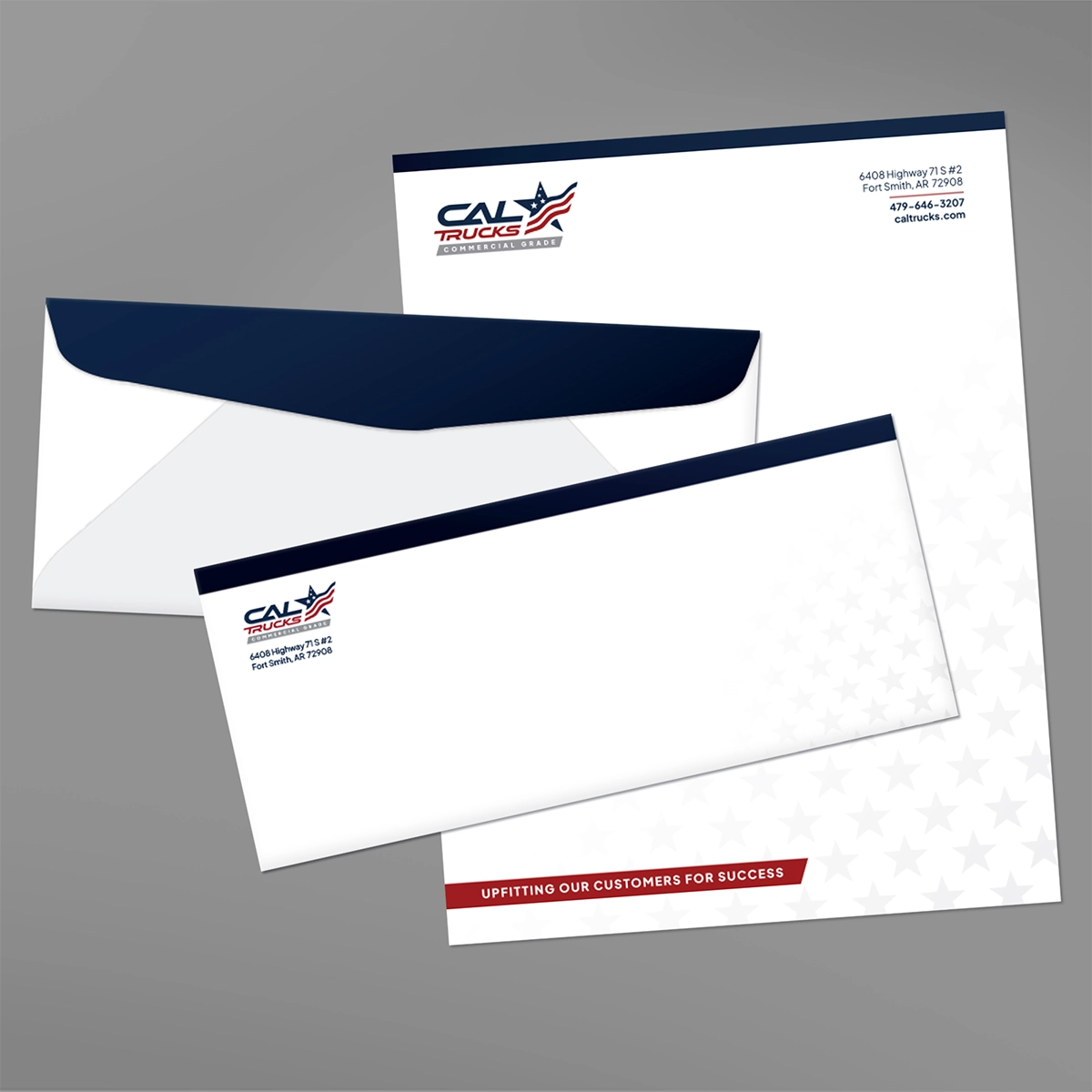 Caltrucks Stationery Design
