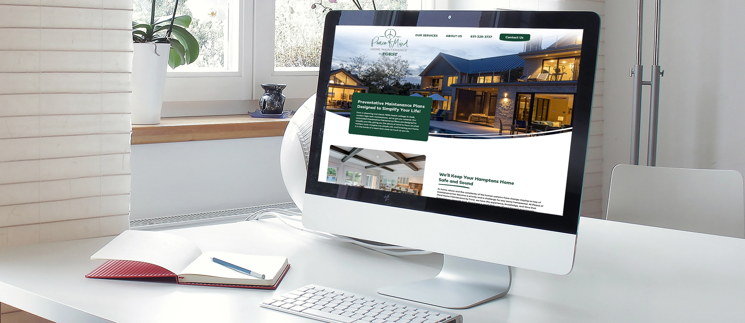 Peace Of Mind Website Design 1