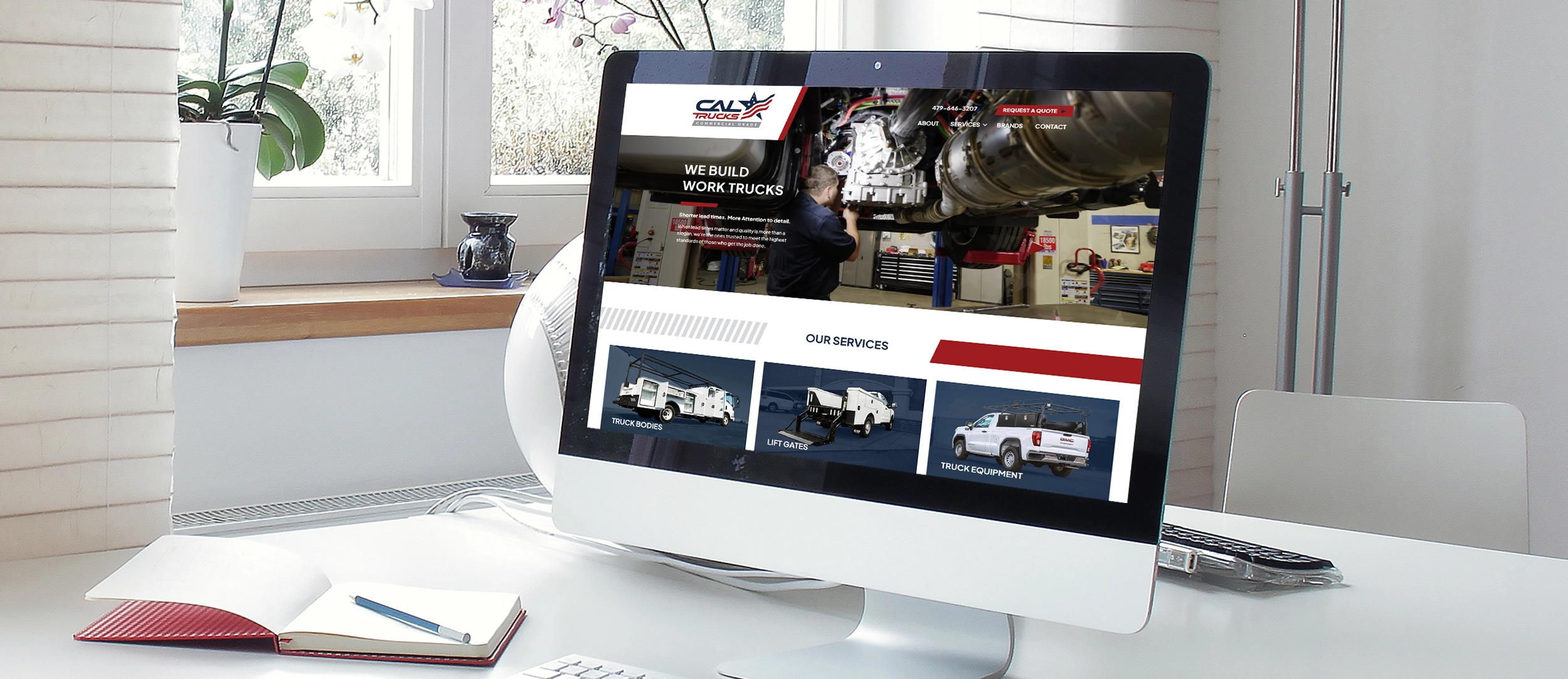 Caltrucks Website Design 1
