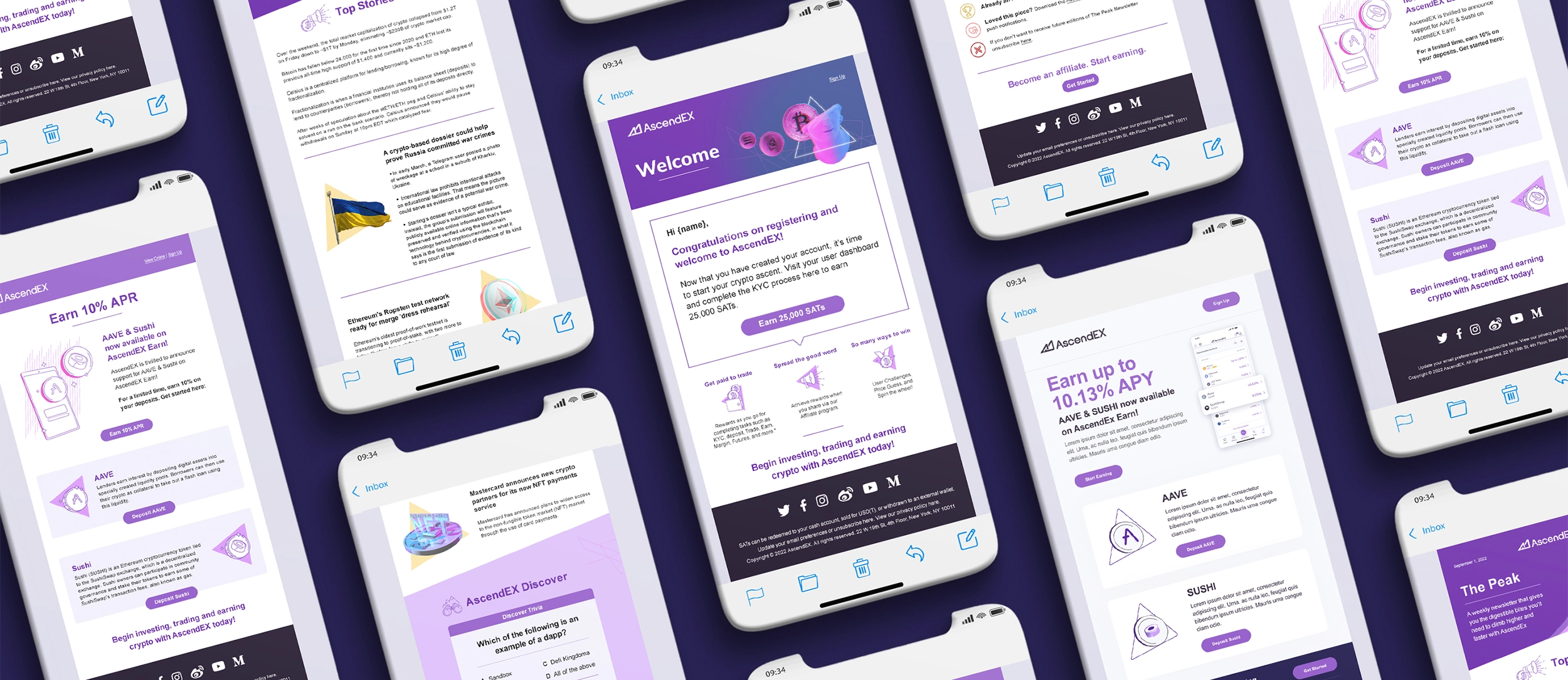Ascendex Email Design