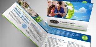 Brochure & Poster For Technology Company Th